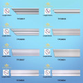 Waterproof Cornice Moulding For Interior Decoration